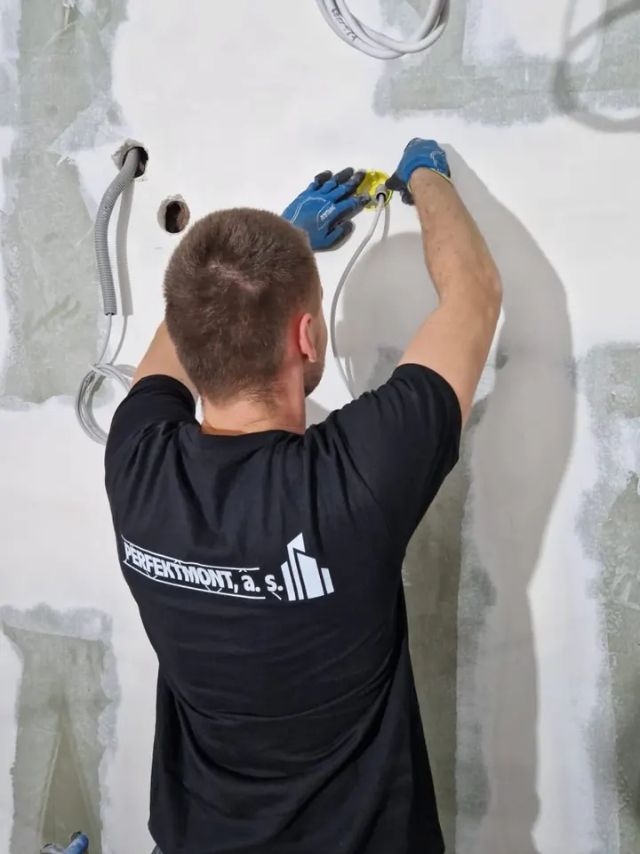 Perfektmont project – Electrical works, photo 14